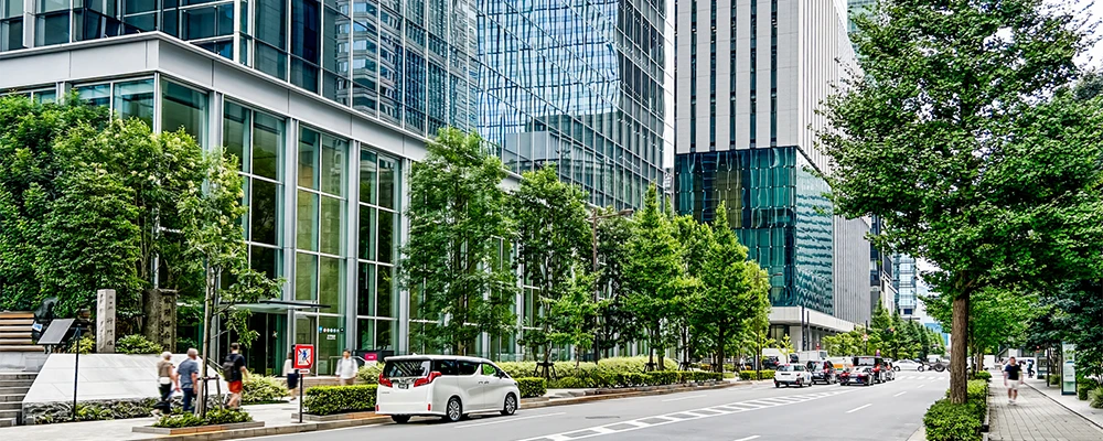 ビジネス街の画像