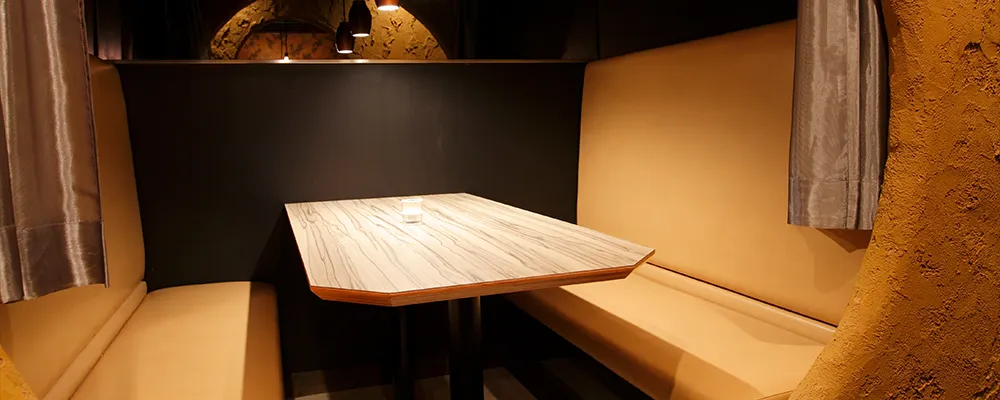 半個室席の画像